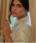 Portugal Jewels Vintage Verde Marcassites Joia Anel Mulher SRMC00264G