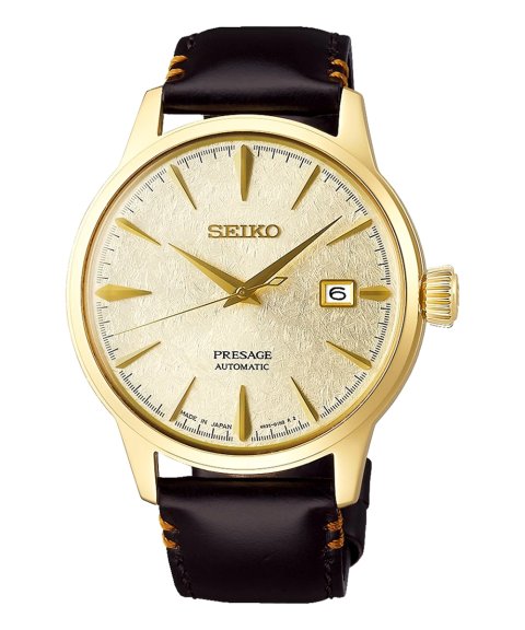 Seiko Presage Star Bar Cocktail Time Houjou Relógio Limited Edition Homem SRPH78J1 Seiko Presage Star Bar Cocktail Time Houjou Relógio Limited Edition Homem SRPH78J1