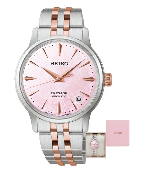 Seiko Presage Cocktail Time Relógio Edição limitada a 9,000 peças Mulher SRPM06J1