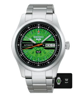 Seiko 5 Sports Field series Relógio Set Edição Limitada HUF 7,000 peças Homem SRPM09K1