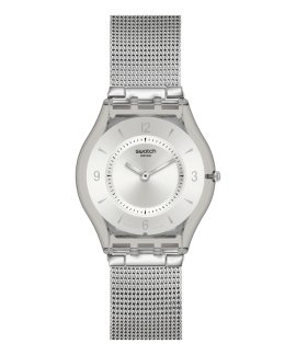 Swatch Metal Knit Relógio Classic Mulher SS08M100M