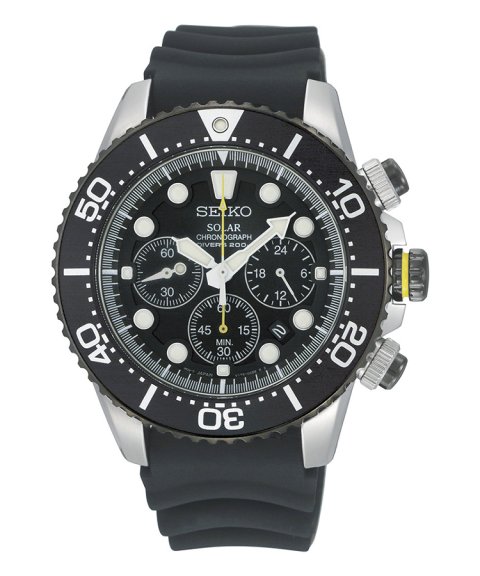 Seiko Prospex Solar Diver´s Relógio Chronograph Homem SSC021P1 Seiko Prospex Solar Diver´s Relógio Chronograph Homem SSC021P1