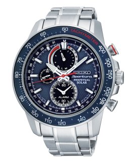 Seiko Sportura Solar Relógio Chronograph Perpetual Calendar Homem SSC355P1