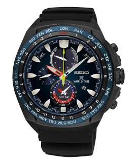 Seiko Prospex Solar Relógio Chronograph World Time Homem SSC551P1