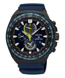 Seiko Prospex Solar Relógio Chronograph World Time Homem SSC571P1