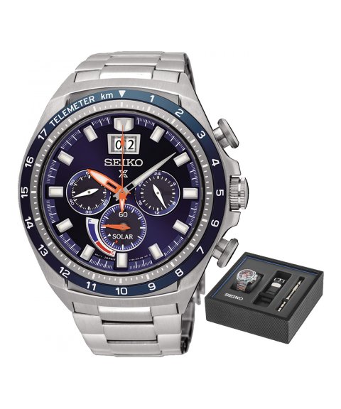 Seiko Prospex Gift Set Relógio Chronograph Homem SSC601P1EST Seiko Prospex Gift Set Relógio Chronograph Homem SSC601P1EST