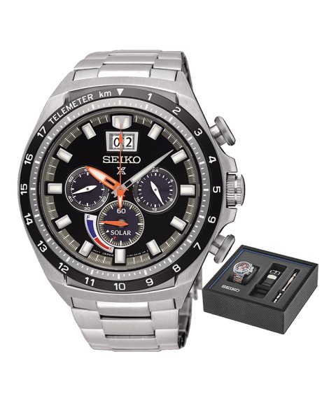 Seiko Prospex Gift Set Relógio Chronograph Homem SSC603P1EST Seiko Prospex Gift Set Relógio Chronograph Homem SSC603P1EST