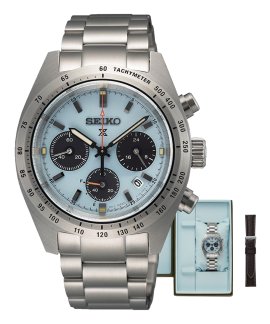 Seiko Prospex Speedtimer Relógio Set Cronógrafo Homem SSC937P1