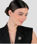 Portugal Jewels Flor Marcassites Joia Pregadeira Mulher STMC00436W Portugal Jewels Flor Marcassites Joia Pregadeira Mulher STMC00436W
