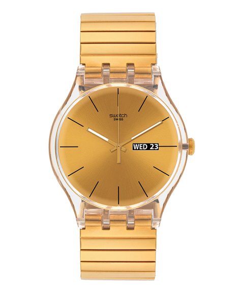 Swatch Late Night Glam Dazzling Light Relógio SUOK702B Swatch Late Night Glam Dazzling Light Relógio SUOK702B
