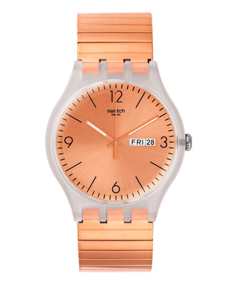 Swatch Exotic Charm Rostfrei Relógio SUOK707B Swatch Exotic Charm Rostfrei Relógio SUOK707B