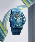 Swatch MoMA The Starry Night by Vincent Van Gogh Relógio SUOZ335
