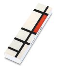 Swatch Centre Pompidou - Red, Blue and White by Piet Mondrian Relógio SUOZ344
