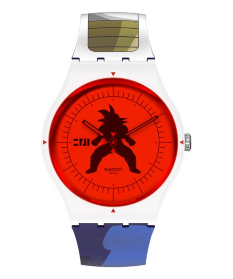 Swatch Dragon Ball Z Vegeta Relógio SUOZ348