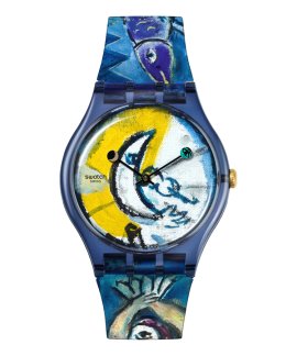 Swatch Tate Gallery Chagall´s Blue Circus Relógio SUOZ365