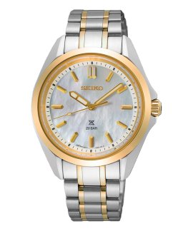 Seiko Prospex Ladies Bicolor Madrepérola Relógio Mulher SUR608J1