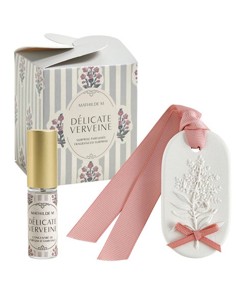 Mathilde M Coffret Soleil de Provence e 4 ml Délicate Verveine Decoração Adorno Set Objeto Perfumado Mulher SURPSPDV