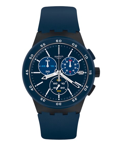 Swatch Chrono Blue Steward Relógio Homem SUSB417