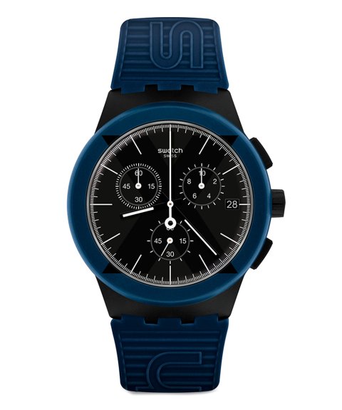 Swatch Bau Swatch X-District Blue Relógio Chronograph Homem SUSB418 Swatch Bau Swatch X-District Blue Relógio Chronograph Homem SUSB418