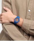 Swatch Essentials Primarily Blue Relógio Cronógrafo SUSN419