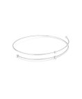 Secrecy Tuscany 1 volta e meia Joia Pulseira Bangle Mulher SYB10004