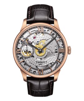 Tissot Chemin de Tourelles Squelette Relógio Homem T099.405.36.418.00