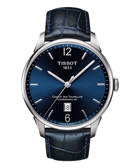 Tissot T-Classic Chemin des Tourelles Powermatic 80 Relógio Homem T099.407.16.047.00 Tissot T-Classic Chemin des Tourelles Powermatic 80 Relógio Homem T099.407.16.047.00