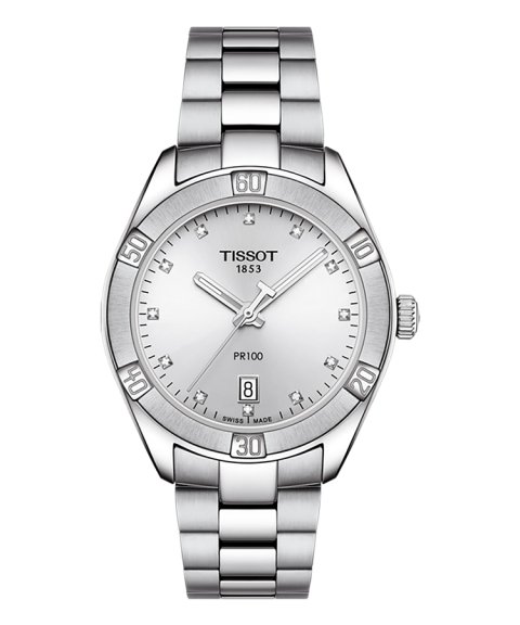Tissot T-Classic PR 100 Sport Chic Lady Relógio Mulher T101.910.11.036.00 Tissot T-Classic PR 100 Sport Chic Lady Relógio Mulher T101.910.11.036.00