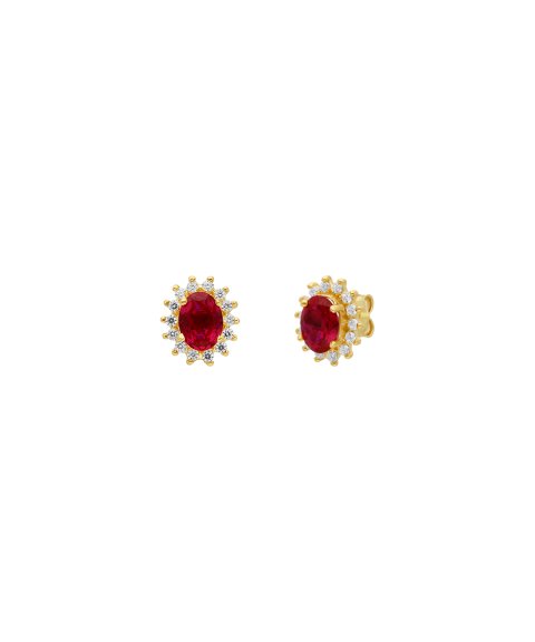 DonaZinda Red Velvet Joia Brincos Ouro 19.2K Mulher TOR02 DonaZinda Red Velvet Joia Brincos Ouro 19.2K Mulher TOR02