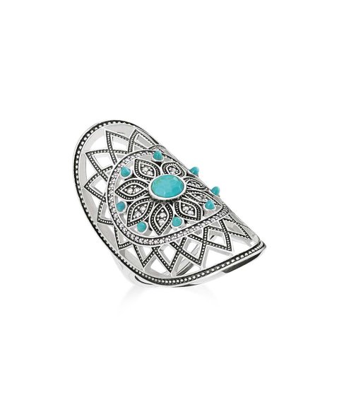 Thomas Sabo Dream Catcher Joia Anel Mulher TR2091-646-17
