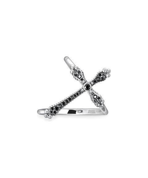 Thomas Sabo Royalty Cross Joia Anel Mulher TR2143-643-11 Thomas Sabo Royalty Cross Joia Anel Mulher TR2143-643-11