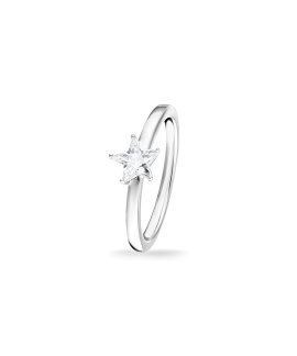 Thomas Sabo Sparkling Star Joia Anel Mulher TR2270-051-14