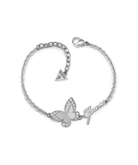 Guess Love Butterfly Joia Pulseira Mulher UBB78049-S