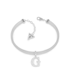 Guess G Multi Chain Joia Pulseira Mulher UBB79084-S