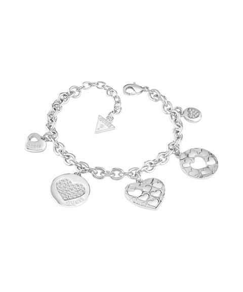 Guess Heart Devotion Joia Pulseira Mulher UBB82048-S