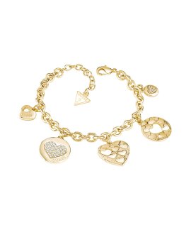 Guess Heart Devotion Joia Pulseira Mulher UBB82049-S