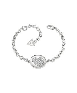 Guess Heart Devotion Joia Pulseira Mulher UBB82051-S