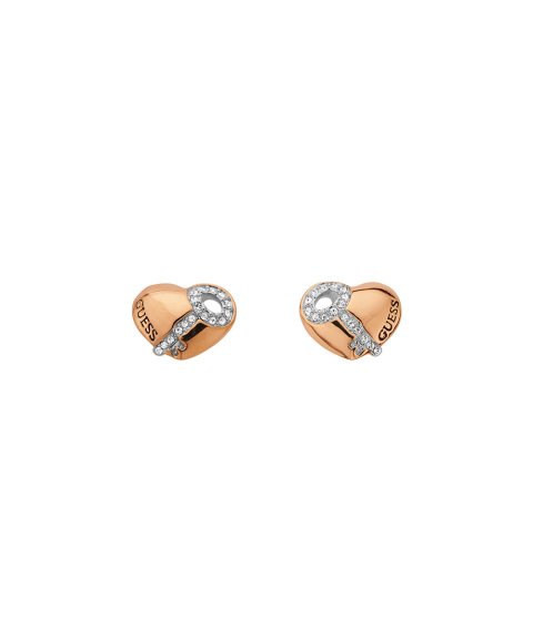 Guess Key to My Heart Joia Brincos Mulher UBE11453 Guess Key to My Heart Joia Brincos Mulher UBE11453