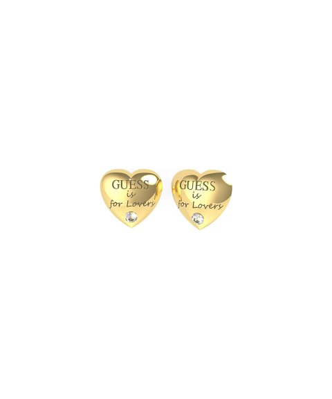 Guess Heart Joia Brincos Mulher UBE70105 Guess Heart Joia Brincos Mulher UBE70105