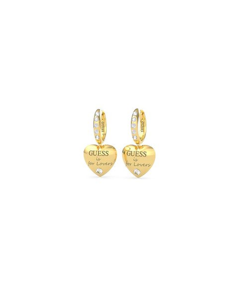Guess Bold Heart Joia Brincos Mulher UBE70111 Guess Bold Heart Joia Brincos Mulher UBE70111