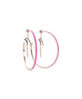 Guess Hoops Joia Brincos Mulher UBE70201