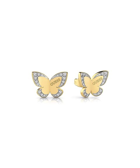 Guess Love Butterfly Joia Brincos Mulher UBE78011