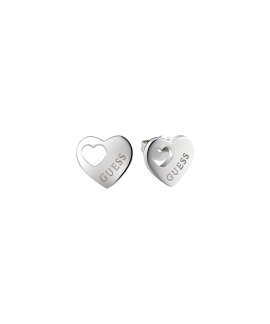 Guess Heart Devotion Joia Brincos Mulher UBE82039