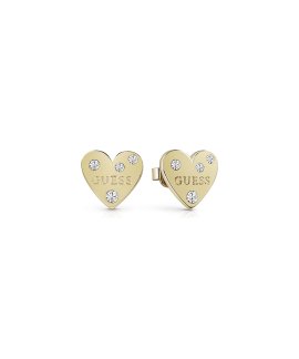 Guess Heart in Heart Joia Brincos Mulher UBE84004
