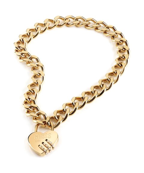 Guess Lock Me Up Joia Colar Mulher UBN20056 Guess Lock Me Up Joia Colar Mulher UBN20056