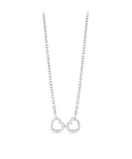 Guess Hearted Chain Joia Colar Mulher UBN29064