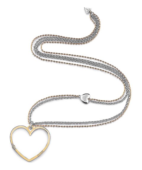 Guess Unchain My Heart Joia Colar Mulher UBN78073 Guess Unchain My Heart Joia Colar Mulher UBN78073