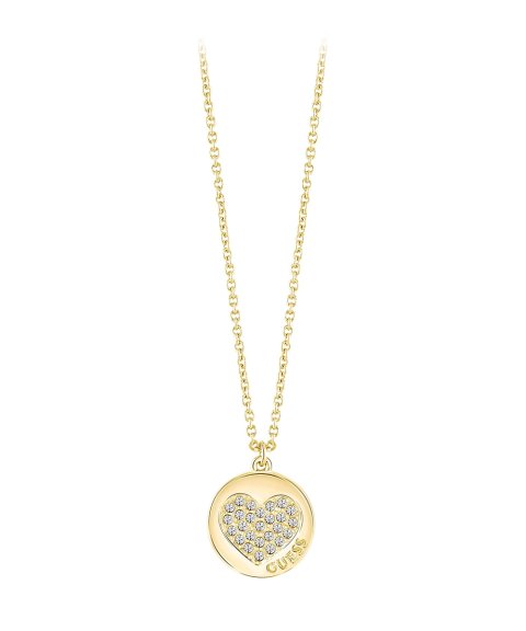 Guess Heart Devotion Joia Colar Mulher UBN82051