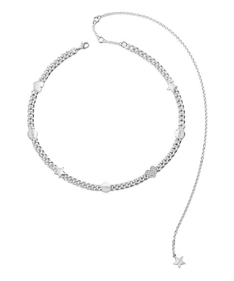 Guess Love Chain Joia Colar Mulher UBN84031 Guess Love Chain Joia Colar Mulher UBN84031
