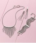 Guess Chain Waterfall Joia Colar Mulher UBN85057 Guess Chain Waterfall Joia Colar Mulher UBN85057